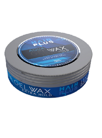 Hair Plus Aqua Gel Wax - Extra Hold - Long Lasting Shiny & Wet Hold