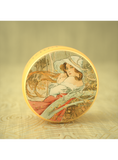 Alfons Mucha Baumes (Balms) in Monthly Collectible Tins -15gr / .53oz each
