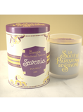 La Societe Parisienne de Savons Scented Candles in Collectible Tins (Medium) - 238gr / 8.4oz each