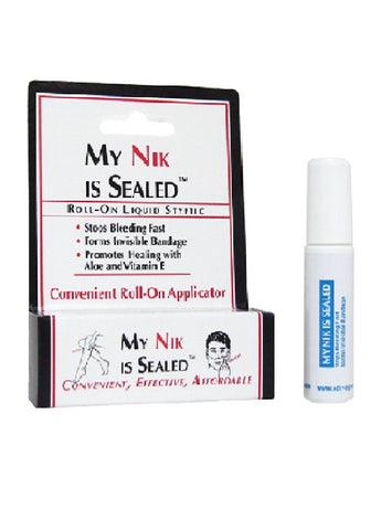 My Nik is Sealed Styptic - 5ml or NEW 12ml VALUE SIZE Rollerball ~ First Aid in a Tube by Regency Cosmetics