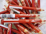 Winks Lip Liner Pencils Red
